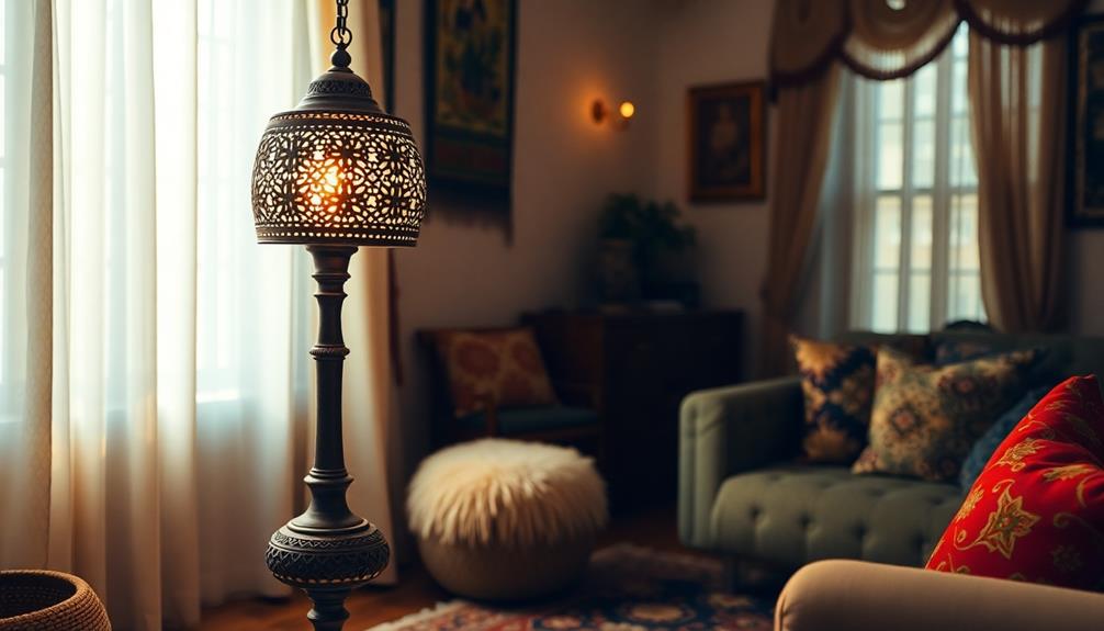 moroccan inspired floor lamps selection