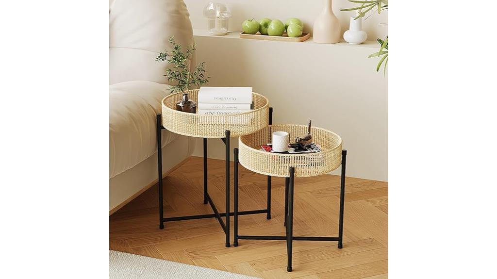 nesting tables set included