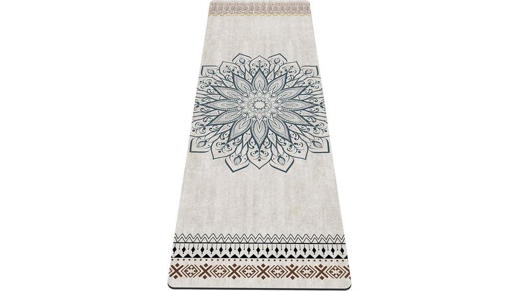 non slip yoga mat set