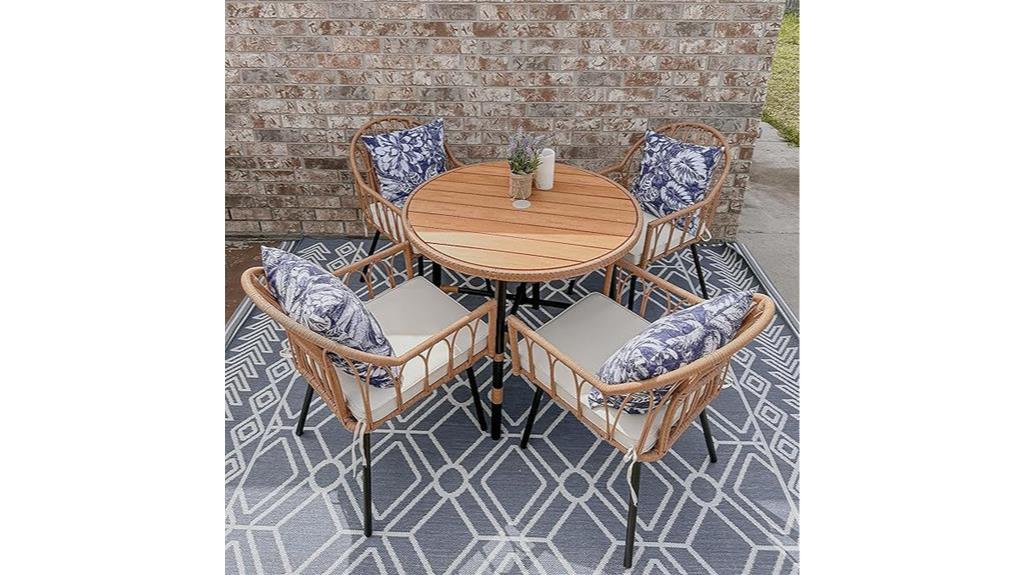 outdoor patio dining set