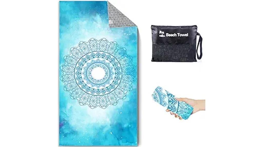 oversized quick dry beach towel