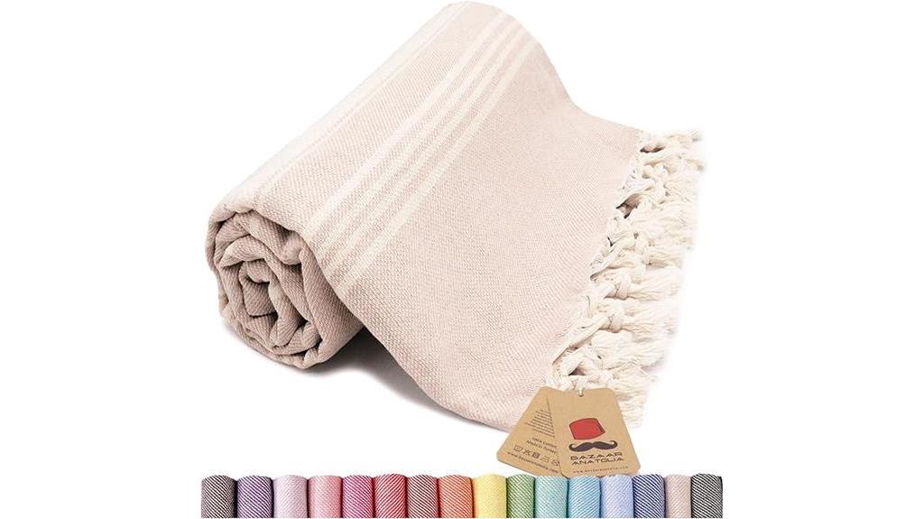 oversized turkish cotton towel