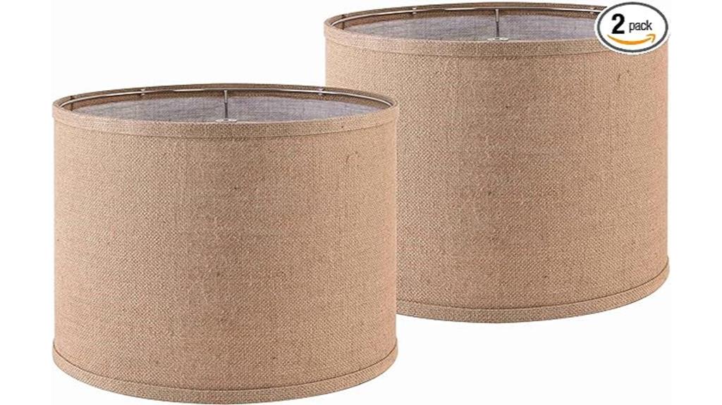 papaya drum lampshade set