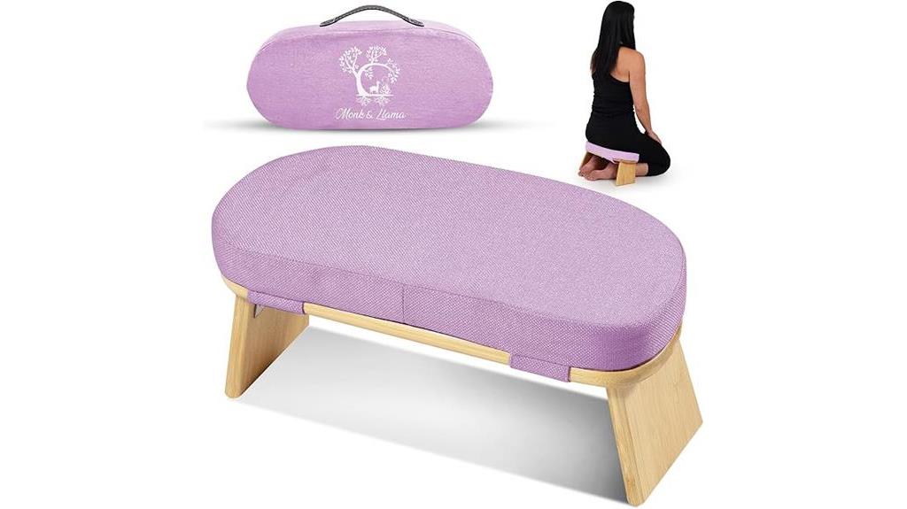 portable meditation bench design