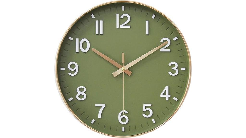 silent non ticking wall clock