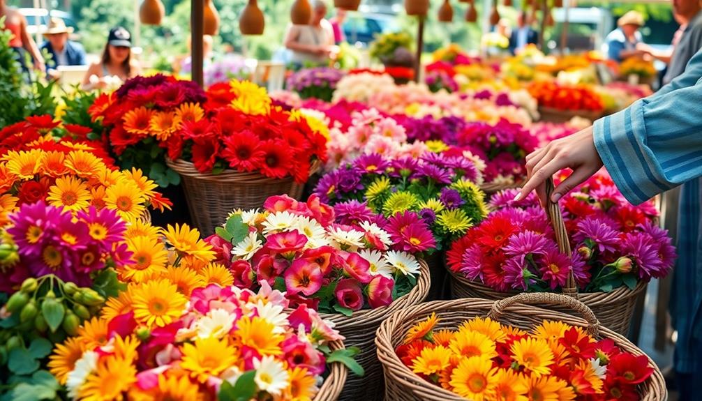 sourcing edible flower tips