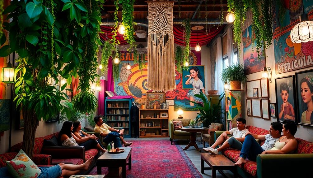 top boho chic hostels asia