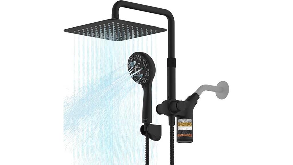 upgraded dual shower combo