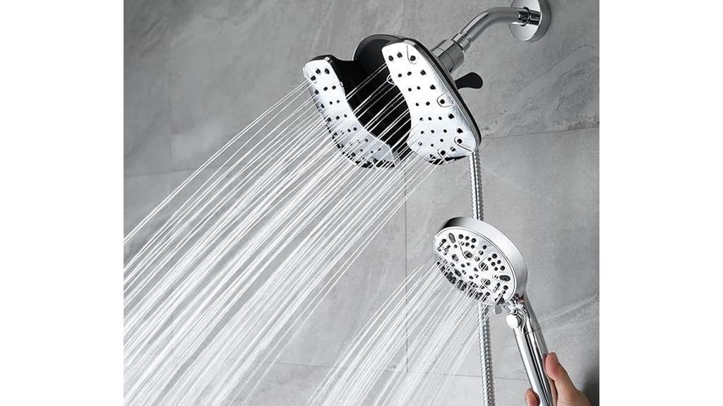 versatile shower head system