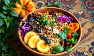 vibrant boho buddha bowls