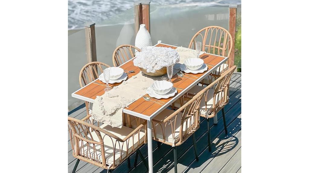 yitahome outdoor dining set