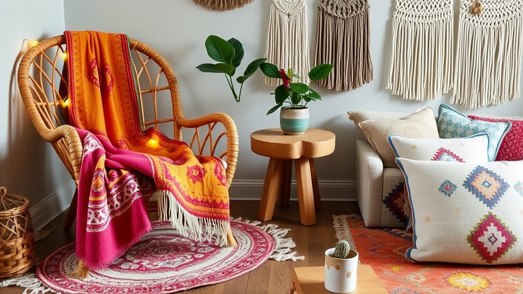 affordable bohemian home decor