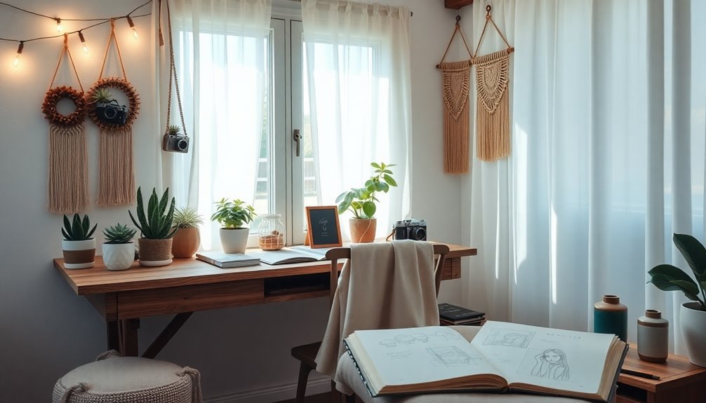 authentic boho visual style