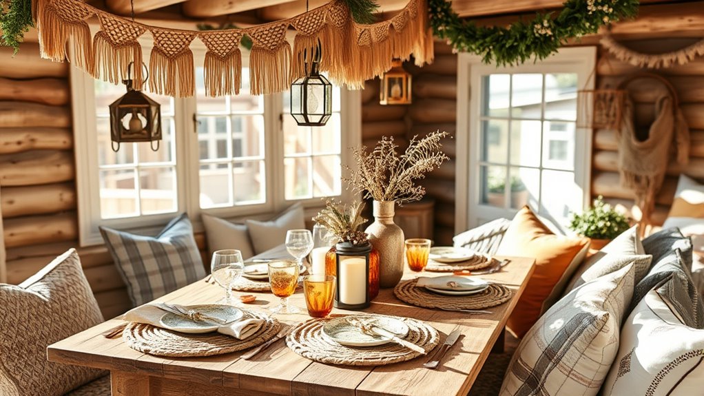 bohemian festive decoration ideas