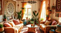 bohemian inspired eclectic decor