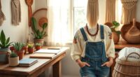 bohemian inspired office attire