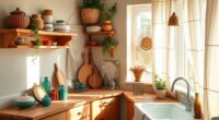 bohemian kitchen decoration essentials