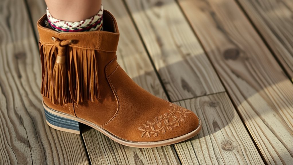 bohemian style shoe trends