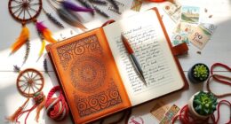 bohemian travel journal designs