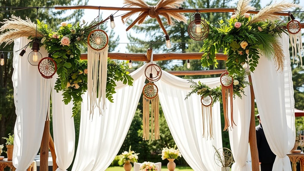 bohemian wedding decoration ideas