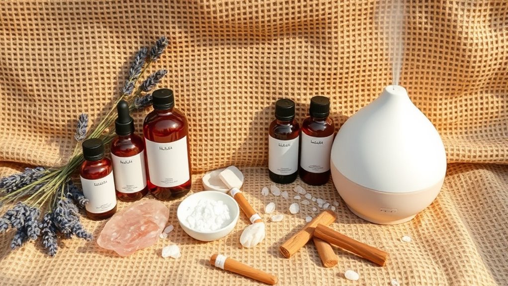 boho aromatherapy essentials