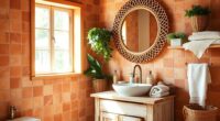 boho bathroom decorative ideas