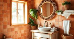 boho bathroom decorative ideas