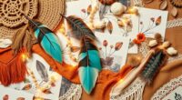 boho collage art style
