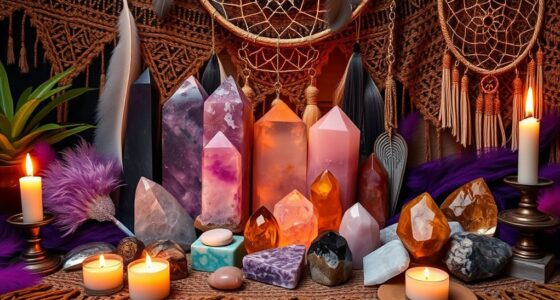boho crystal healing practices