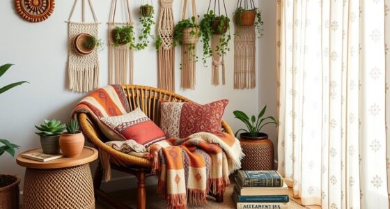 boho decor for small spaces