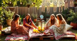 boho family celebration ideas