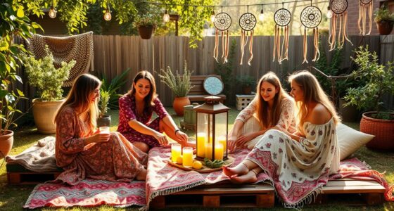 boho family celebration ideas