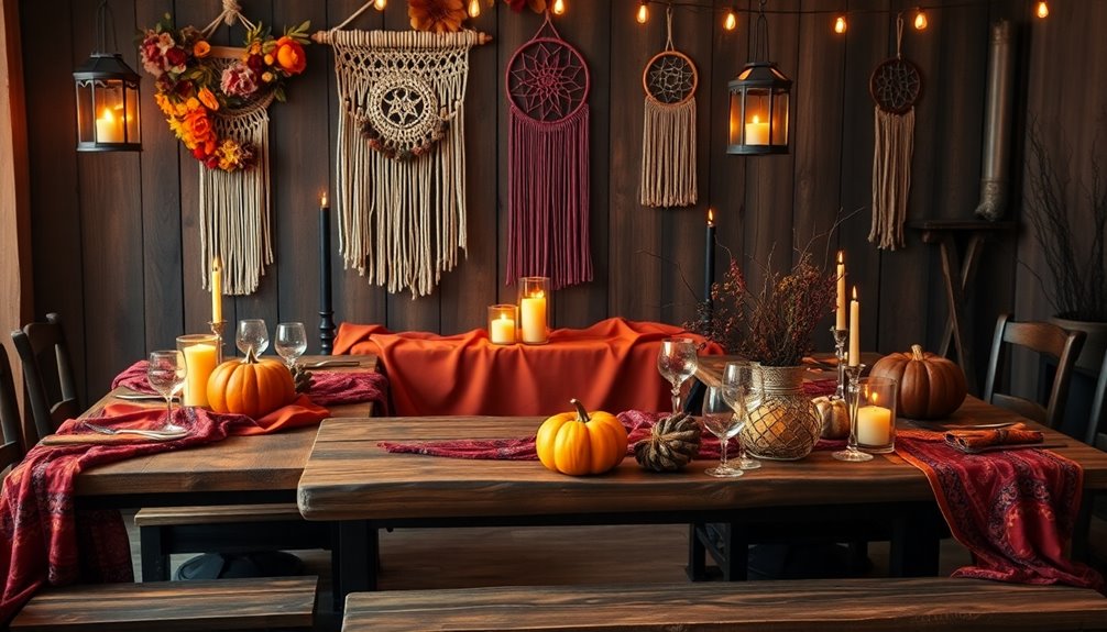 boho halloween d cor ideas