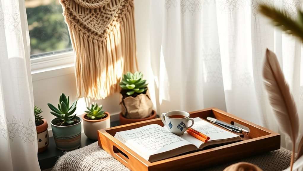 boho inspired gratitude rituals