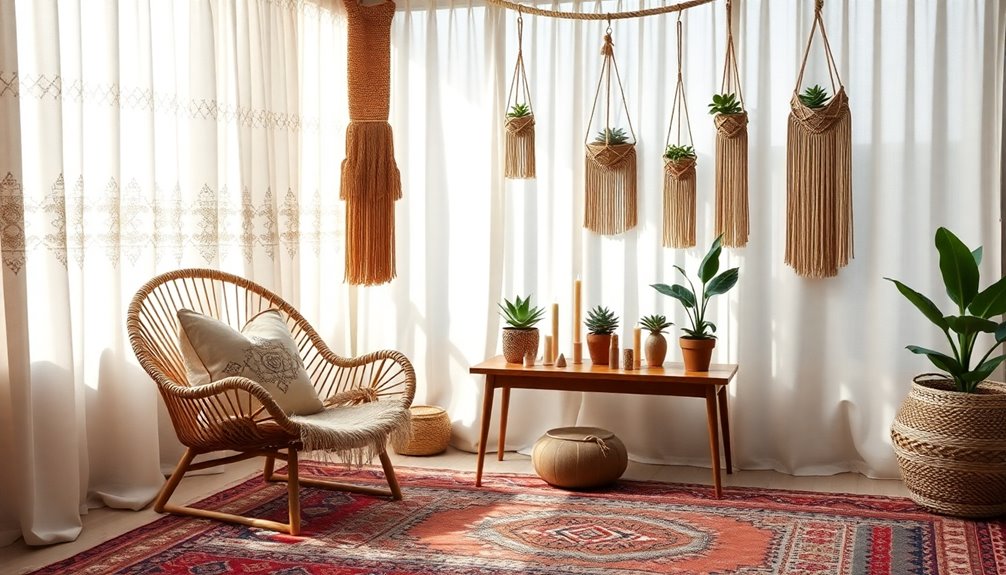 boho meditation sanctuary decor