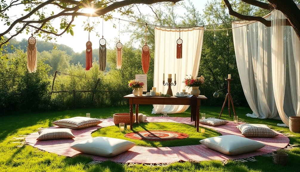 boho natural eclectic celebration