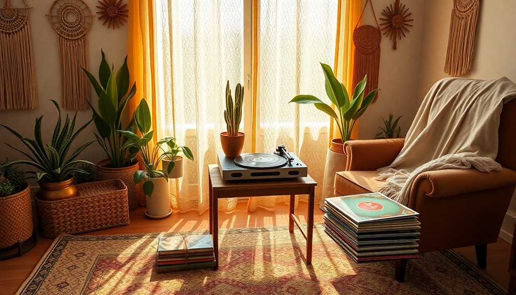 boho playlist with vintage charm