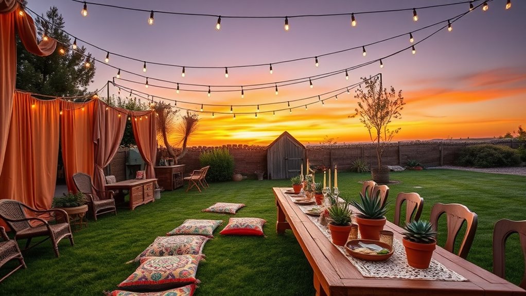 boho retirement celebration ideas