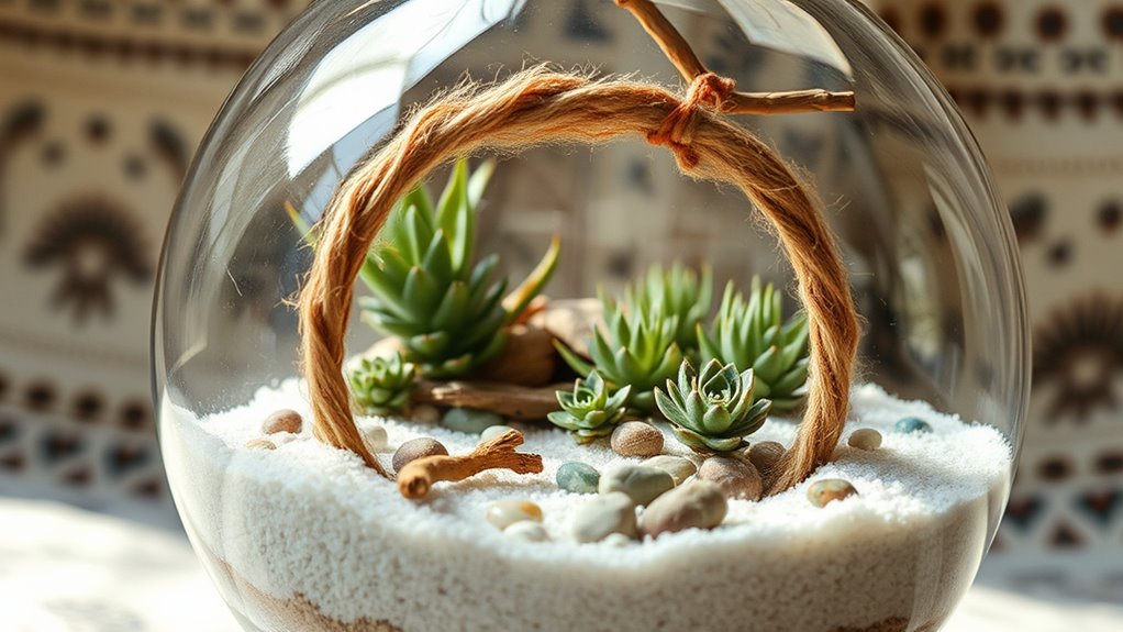 boho terrarium craft ideas