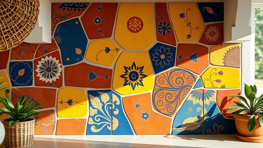 boho tile backsplash ideas