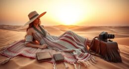 boho travel photography style
