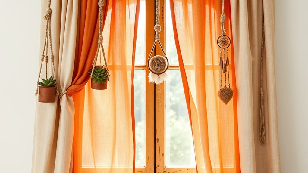 boho window decor ideas