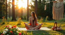boho yoga daily routine