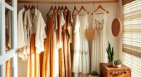 build minimalist boho wardrobe