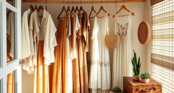 build minimalist boho wardrobe