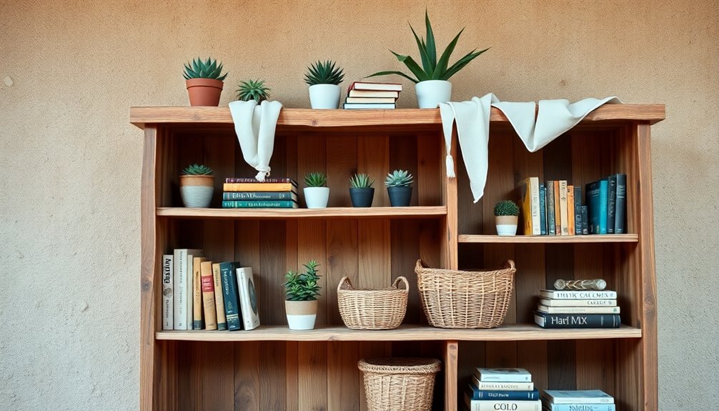 build your stylish boho shelves