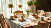 casual boho brunch gathering