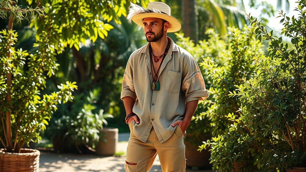 casual boho menswear styles