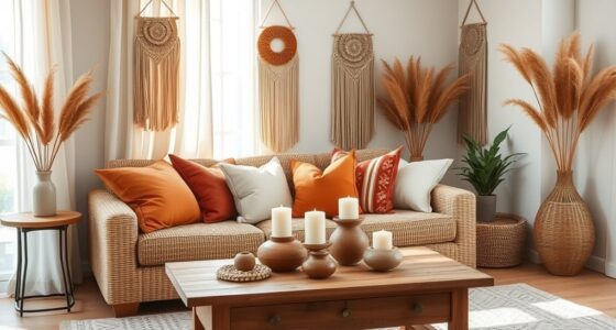 changing seasonal boho decor