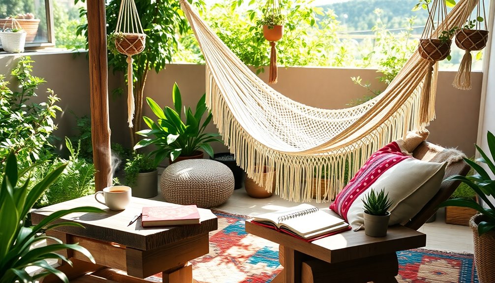 create calming digital detox space